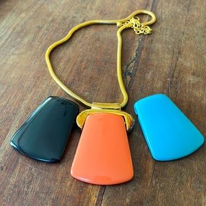 JOAN RIVERS Classics Collection interchangeable pendant gold chain necklace